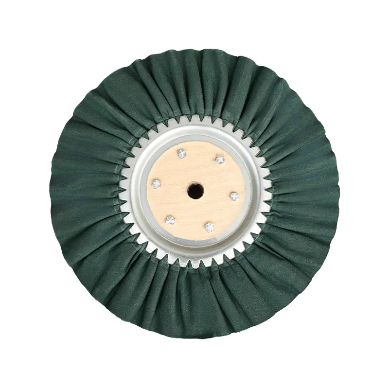Standard grønt vindhjul til polering af hardware